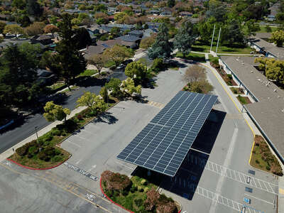 Price Middle School Parking Lot - Front in San Jose