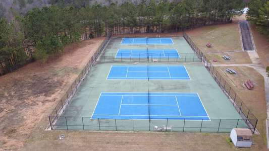 Archer High School Tennis Courts in Lawrenceville