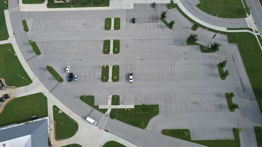 Lincoln Elementary  Parking Lot  in Gahanna 2