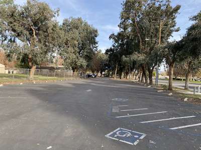 Anderson School Parking Lot in San Bernardino