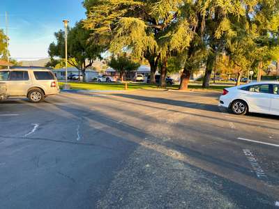 Wilson Elementary School Parking Lot in San Bernardino