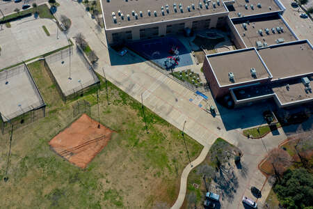 Florence Elementary School Parking Lot - Back in Mesquite