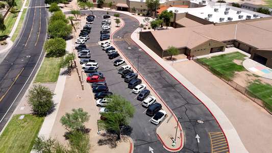 Maricopa Parking Lot - Front