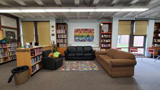 Cedar Bluff Middle School Library in Knoxville