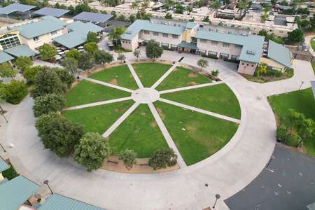 Cajon Valley Middle School Quad in El Cajon