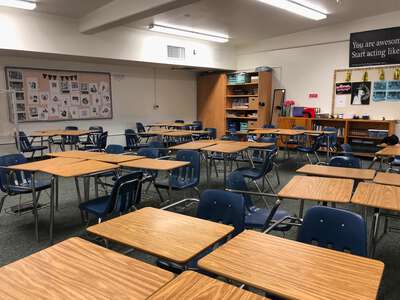 Santiago High School Classroom Standard in Garden Grove