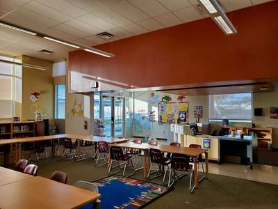 La Granada Elementary School Library in Riverside
