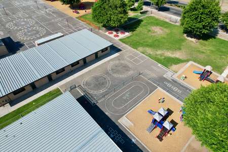 Crowell Elementary School Blacktop in Turlock