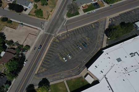 Indian Hills Elementary School Parking Lot - Front in Pocatello