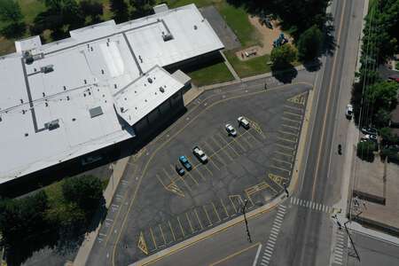 Indian Hills Elementary School Parking Lot - Front in Pocatello