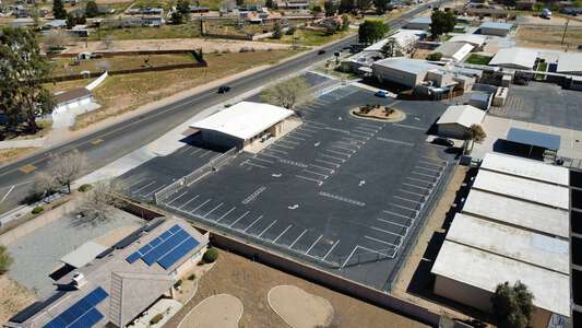 Yucca Loma Elementary Parking Lot in Apple Valley 2