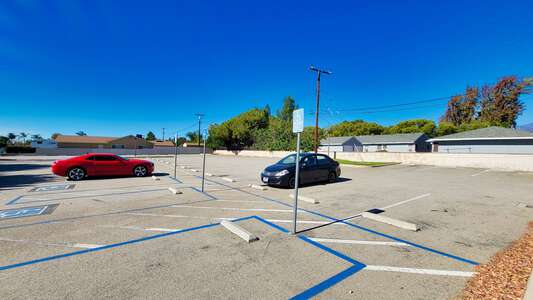 Vina Danks Middle School Parking Lot in Ontario