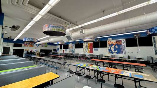 Pleasant Valley Middle School Cafeteria in Wichita 2