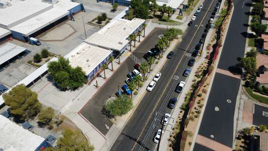 Nellie N. Coffman Middle School Parking Lot - Front in Cathedral City 2