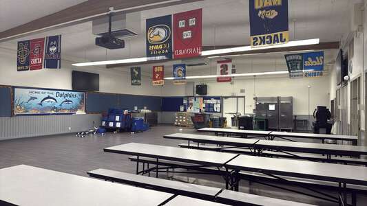 George H. Dunn Elementary School Multi-Purpose Room in Rialto 4