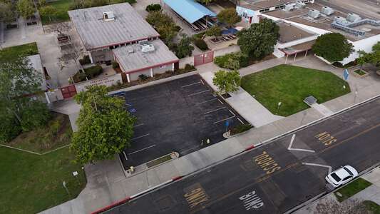 Parking Lot - Main Entrance