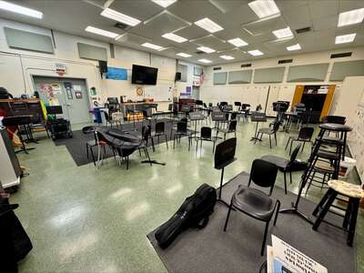 Waldo Middle School Orchestra Room in Salem
