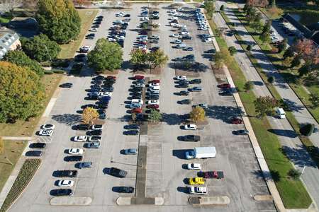 Virginia Beach City Public Schools Parking Lot in Virginia Beach
