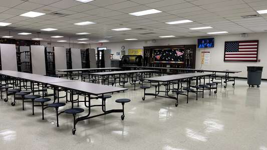 Five Forks Middle School Cafeteria in Lawrenceville