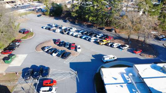 South Gwinnett High School Parking Lot - Back in Snellville