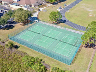 Meadow Woods Middle School Tennis Courts in Orlando