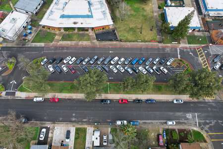 James McKee Elementary School Parking Lot - Front in Elk Grove