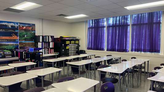Sunset High School Classroom Standard in Dallas