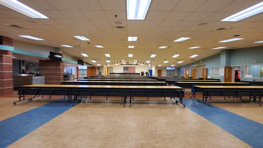 Ernest Ward Middle School Multi Purpose Room in Walnut Hill