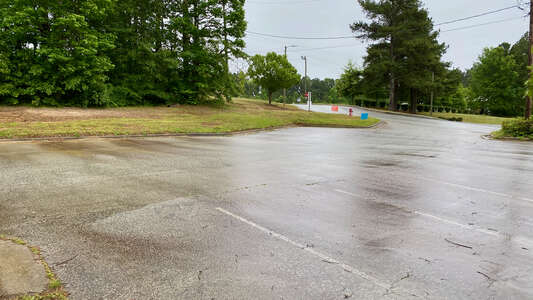R.N. Harris Magnet Elementary School Parking Lot in Durham 2