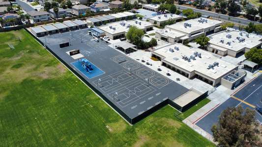 Mary McLeod Bethune Elementary School Outdoor Basketball Courts 2 in Moreno Valley 2