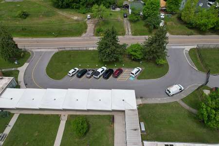 Whittle Springs Middle School Parking Lot - Front in Knoxville