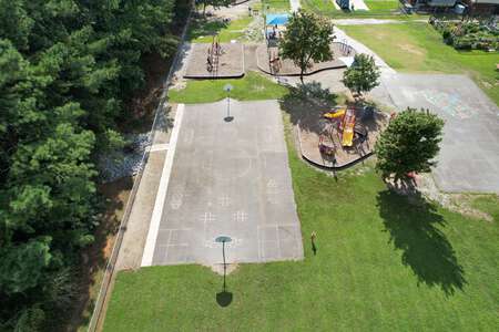 Chattahoochee Elementary School Outdoor Basketball Courts in Duluth