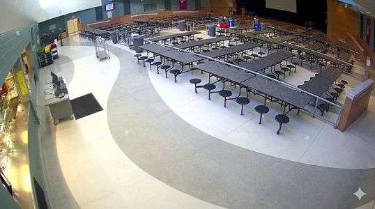 Great Neck Middle School Cafeteria in Virginia Beach