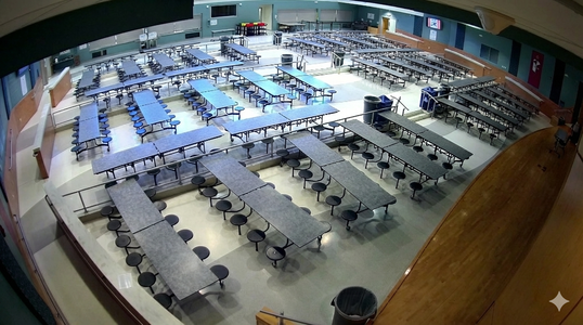 Great Neck Middle School Cafeteria in Virginia Beach
