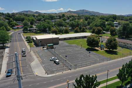 Tendoy Elementary School Parking Lot in Pocatello