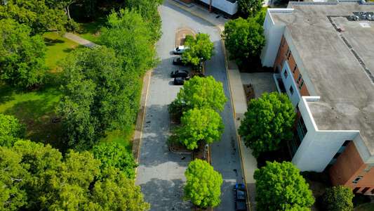 Frederick Douglass High School Parking Lot - Front in Atlanta 2