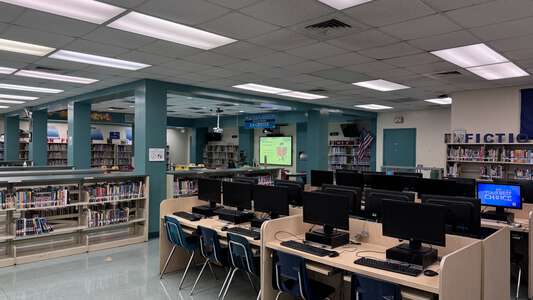 Eugenia B. Thomas K-8 Center Library in Doral 2