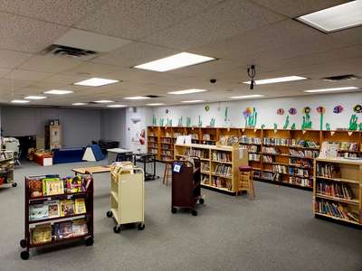 Polk City Elementary School Library in Polk City
