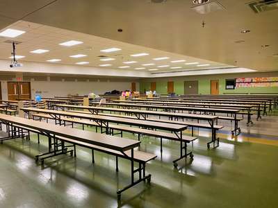 Water Spring Elementary School Cafeteria in Winter Garden