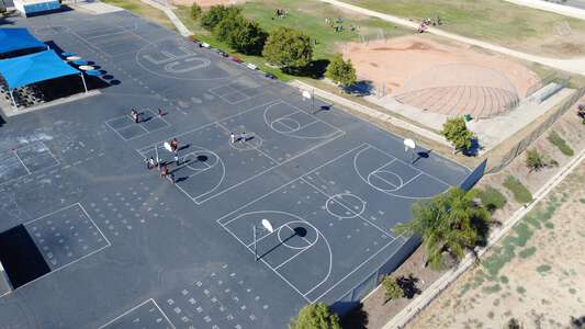 Columbia Elementary School Outdoor Basketball Courts in Perris 3