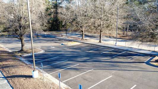 Burton Magnet Elementary School Parking Lot in Durham