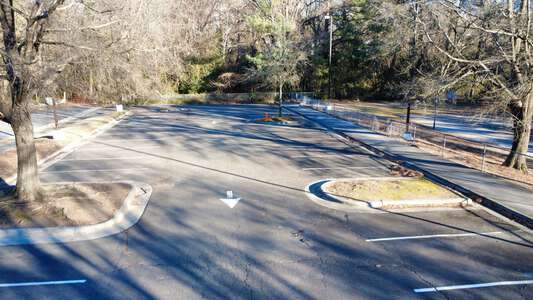 Burton Magnet Elementary School Parking Lot in Durham