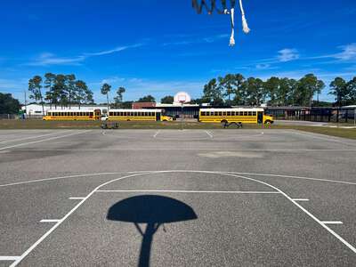 Oakcrest Elementary School Outdoor Basketball Courts 1 in Pensacola