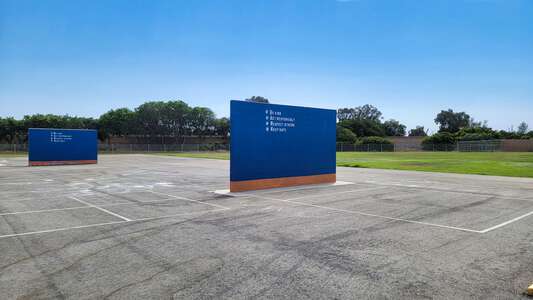 Yukon Elementary School Outdoor Basketball Courts in Torrance