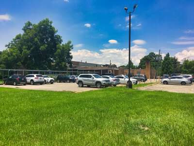 Young Elementary Parking Lot in Houston
