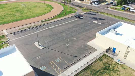 Mesquite Junior High School Parking Lot 2 in Gilbert