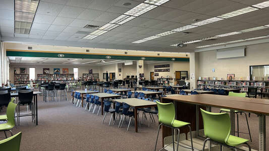 Grayson High School Media Center in Loganville