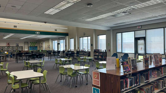 Grayson High School Media Center in Loganville