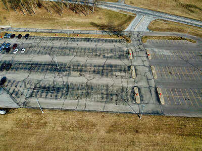 Columbus East High School Parking Lot - Large - S Marr Rd in Columbus