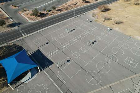 Treem - Harriet A. Elementary School Outdoor Basketball Courts in Henderson